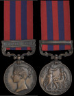 India General Service, 1854-95, bronze issue, single clasp, Hazara 1888, engraved in a running script (Cook Dheru 29th Bo. Inf.), very fine Ex Morton ...