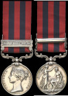 India General Service, 1854-95, single clasp, Kachin Hills 1892-93 (clasp loose upon ribbon), engraved in a running script (2161 Pte. Shah Hussain B.M...