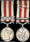 Indian Mutiny, 1857-58, single clasp, Central India, impressed (Farrier. Shakur. Khan. 3d. By. Lt. Cavy.), very fine

Another medal to this recipien...