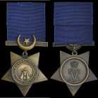 Khedive’s Star, dated 1884-6, reverse ring engraved in capitals (Mul. Fakira Kasee 28th Bo. Inf.), very fine 

Estimate: GBP 100 - 120