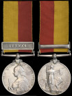 East and Central Africa, 1897-99, single clasp, Lubwa’s, engraved in sloping capitals (Sepoy Gulab Khan. Ind. Cont.), good fine Roll confirms, also en...