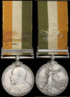 King’s South Africa, 1901-02, single clasp, South Africa 1902, engraved in a running script (1785 Sowar Sardar Khan 18th Lcrs.), about very fine, with...