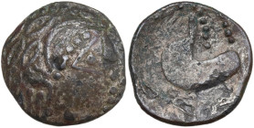 Celtic World. Celtic, Eastern Europe. AR Tetradrachm. Imitating Philip II of Macedon, 2nd century BC. Schnabelpferd type. Mint in the northern Carpath...