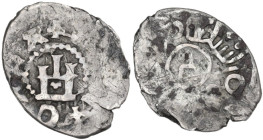 Genoese Colonies. Caffa. AR Asper in the name of Devlet Birdi khan. Lunardi C 23; Cf. Retowski pl. II. AR. 0.78 g. 17.50 mm. BB.