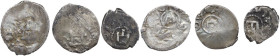 Genoese Colonies. Caffa. Lot of three (3) AR Asper. AR.