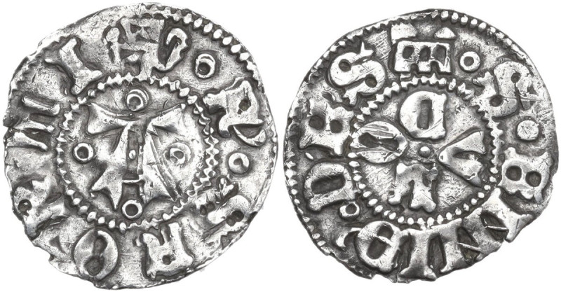Ascoli. Francesco Sforza (1433-1445). Bolognino. CNI tav. XIII, 1. AG. 0.90 g. 1...