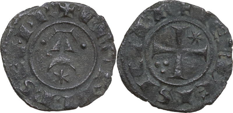 Messina. Federico II di Svevia (1197-1250). Denaro 1242. Sp. 123; Travaini 1993 ...