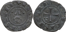 Messina. Federico II di Svevia (1197-1250). Denaro 1242. Sp. 123; Travaini 1993 32; D'Andrea 157. MI. 0.71 g. 17.00 mm. BB+.