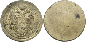 Milano. Peso delle sovrana austriaca ( 40 lire) del lombardo veneto, XVIII sec. OT. 11.36 g. 28.00 mm. qSPL.