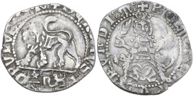 Roma. Senato Romano (1294-1303). Grosso. CNI 247/253; M. 42/43; Berm. 135. AG. 1.99 g. 21.00 mm. R. Tosato, altrimenti. bel BB. Stahl identifica la N ...