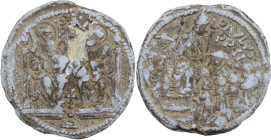 Roma. Paolo II (1464-1471), Pietro Barbo. Bolla. Ser. 172/175. PB. 42.79 g. 41.00 mm. RR. BB. Conii di Emiliano Piermattei detto Orfini da Foligno att...
