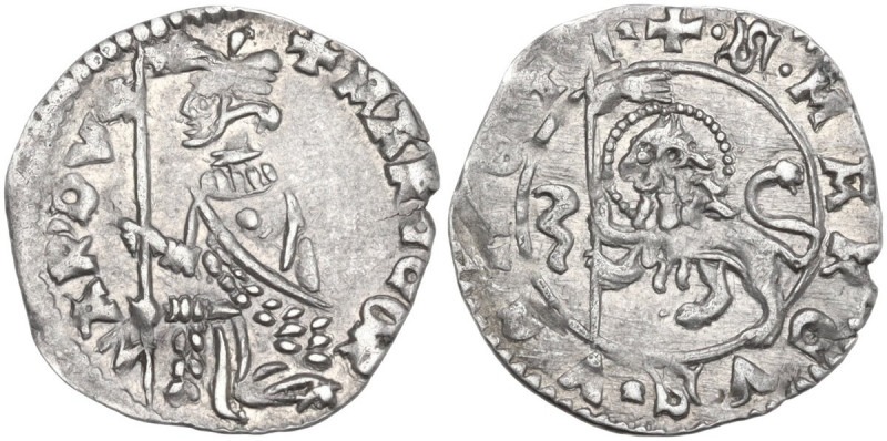 Venezia. Marco Corner (1365-1368). Soldino. CNI III, 30; Paol. 2. AG. 0.53 g. 14...