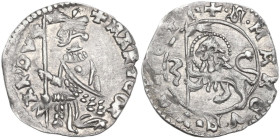 Venezia. Marco Corner (1365-1368). Soldino. CNI III, 30; Paol. 2. AG. 0.53 g. 14.50 mm. SPL.
