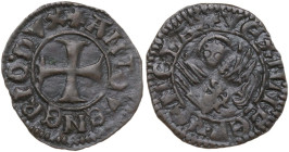 Venezia. Antonio Venier (1382-1400). Tornesello. CNI tav. IV, 15; Paol. 7. MI. 18.00 g. Opus: 0.70. BB+.