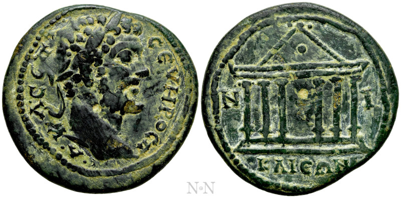 BITHYNIA. Nicaea. Septimius Severus (193-211). Ae. 

Obv: A K Λ CЄΠ CЄVHPOC Π....