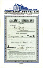 Grosseinkaufsverein der Kolonialwarenhändler Württembergs, Stuttgart-Cannstadt. Anteilschein über 40 000 Mark 1.8.1923. 1903 gegründeter Verein. In de...