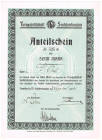 Turngesellschaft Sachsenhausen, Frankfurt a.M.-Sachsenhausen. Anteilschein No.525 10 Mark August 1924 VZL+