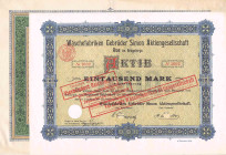 Posten deutscher Wertpapiere 1912-56, enthalten u.a. unentwertete Besserungsscheine Aschinger 1938, Wurzener Kunstmühlen 1927, unentwertete Aktien, zu...