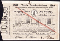Köln Los Central-Dombau-Verein 1869 FKF