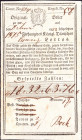 Kopenhagen Los 1833 Königl. Dänisches Lotto, Ausgabe in deutscher Sprache WGB