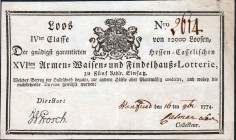 Wanfried Los 1774 WGB