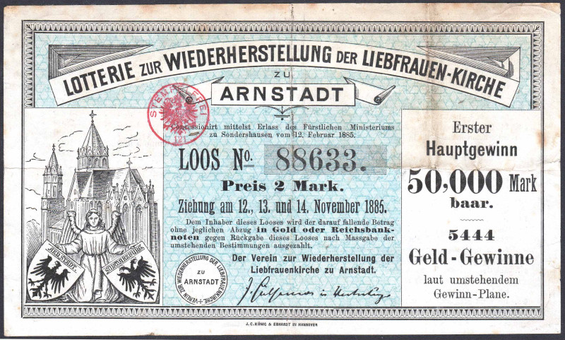 Arnstadt Los 1885 GEB