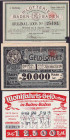 Baden-Baden 3 Lose 1886-1928 GEB-KFR