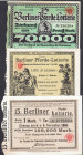 Berlin 3 Lose Pferde-Lotterie 1897,1904,1918 FKF