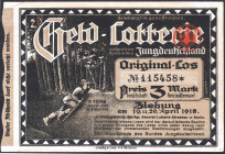 Berlin Bund Jungdeutschland Los 1918 FKF