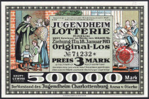 Berlin Jugendheim Charlottenburg Los 1913 VZL+