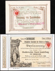Berlin 2 Lose 1888 und 1896 Kunstausstellung und Hochschule für bildende Künste FKF