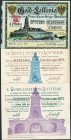 Berlin 3 Lose Preussischer Landes-Kriegerverband 1901, 1902, 1910 FKF
