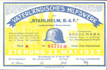 Braunschweig Los 1927 Stahlhelm, B.d.F. FKF