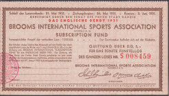 Danzig Los 5 Gulden 1931 VZL
