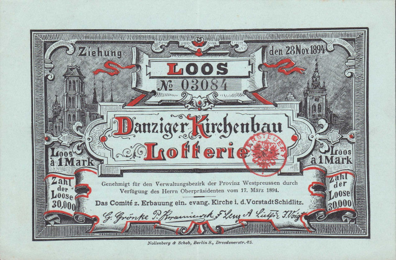 Danzig Los 1894 VZL