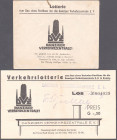 Danzig Los und Losbriefumschlag 1932 WGB