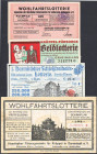 Darmstadt 4 Lose 1902-1928 WGB-FKF