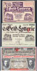 Dresden 3 Lose Sächsischer Militär-Vereins-Bund 1910, 1922, 1924 VZL-FKF