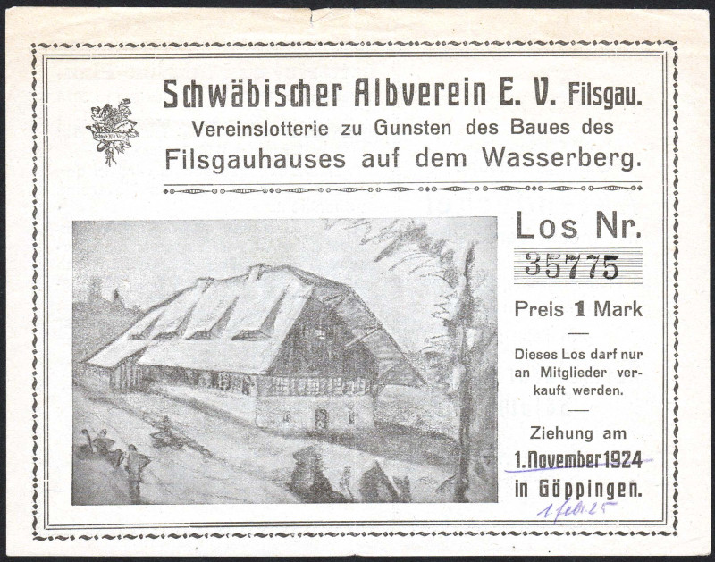 Göppingen Los 1925 WGB