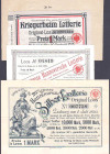Hannover 3 Lose und eine Gewinnliste 1874-1915 GEB-FKF
