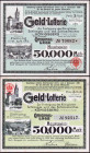 Königsberg 2 Lose 1900 und 1902 WGB/GEB