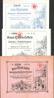 Leipzig 3 Lose Deutsche Reichsfechtschule 1897,1900,1907 WGB-VZL