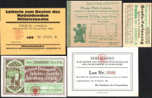 Leipzig 12 Lose 1897-1936 WGB-FKF