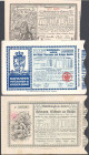 München 3 Lose 1878,1888,1911 Bayrischer Veteranen- und Krieger-Bund GEB-KFR