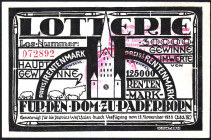 Paderborn Los 1923, Gestaltung Kurt Matern FKF