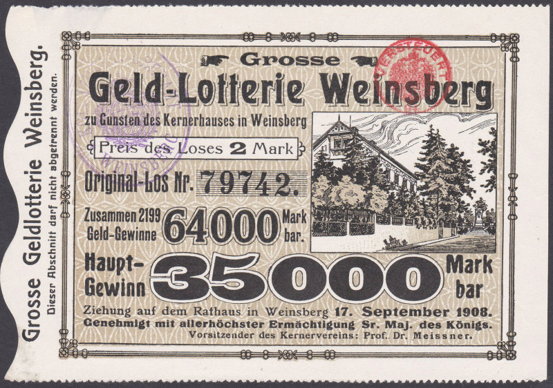 Weinsberg Los 1908 FKf