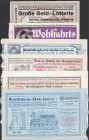 Würzburg 6 Lose 1900-1928 GEB-VZL