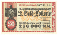 NS Reichsbund für Leibesübungen Los 1940 VZL