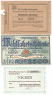 KDF, Die Deutsche Arbeitsfront u.a. 3 Lose 1937 SGB-FKF