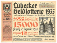 Lübeck Los 1935 VZL